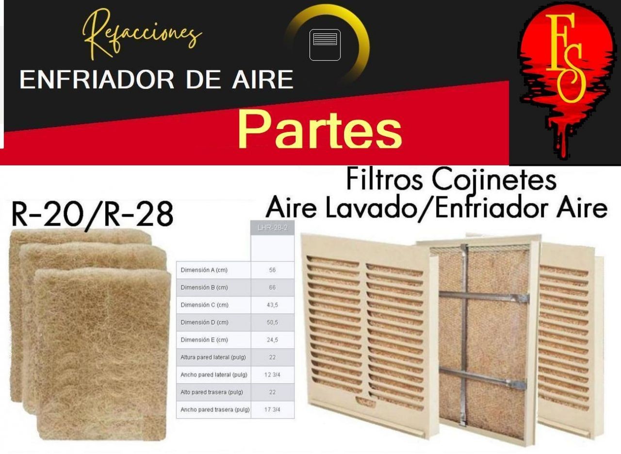 Paredes y Filtros para Aire Lavado