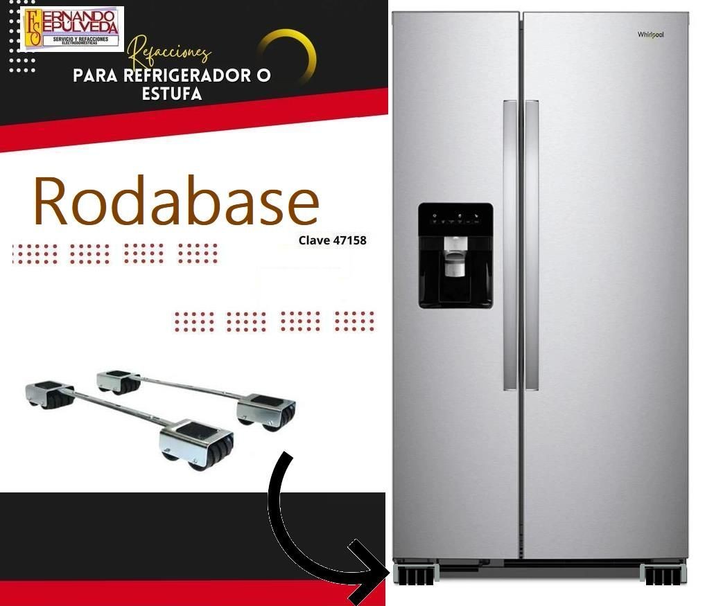 ¿Necesitas mover fácilmente tu refrigerador y estufa?