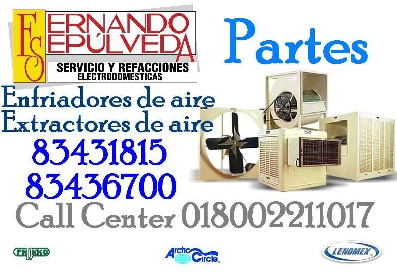 Distintos extractores de aire