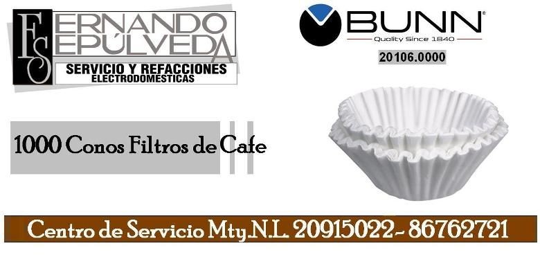 Filtros para Cafe de Cafetera BUNN