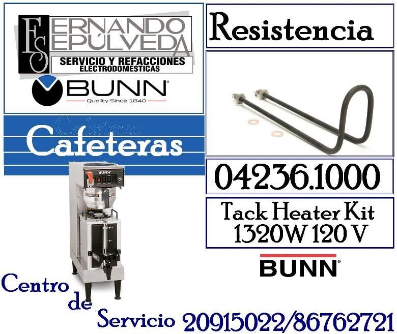 Resistencia Cafetera BUNN (TANK HEATER KIT 1320W 120V)