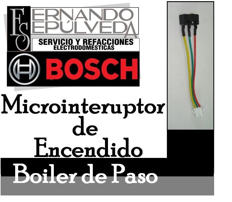 Microinterumptor de Encendido para Boiler de Paso