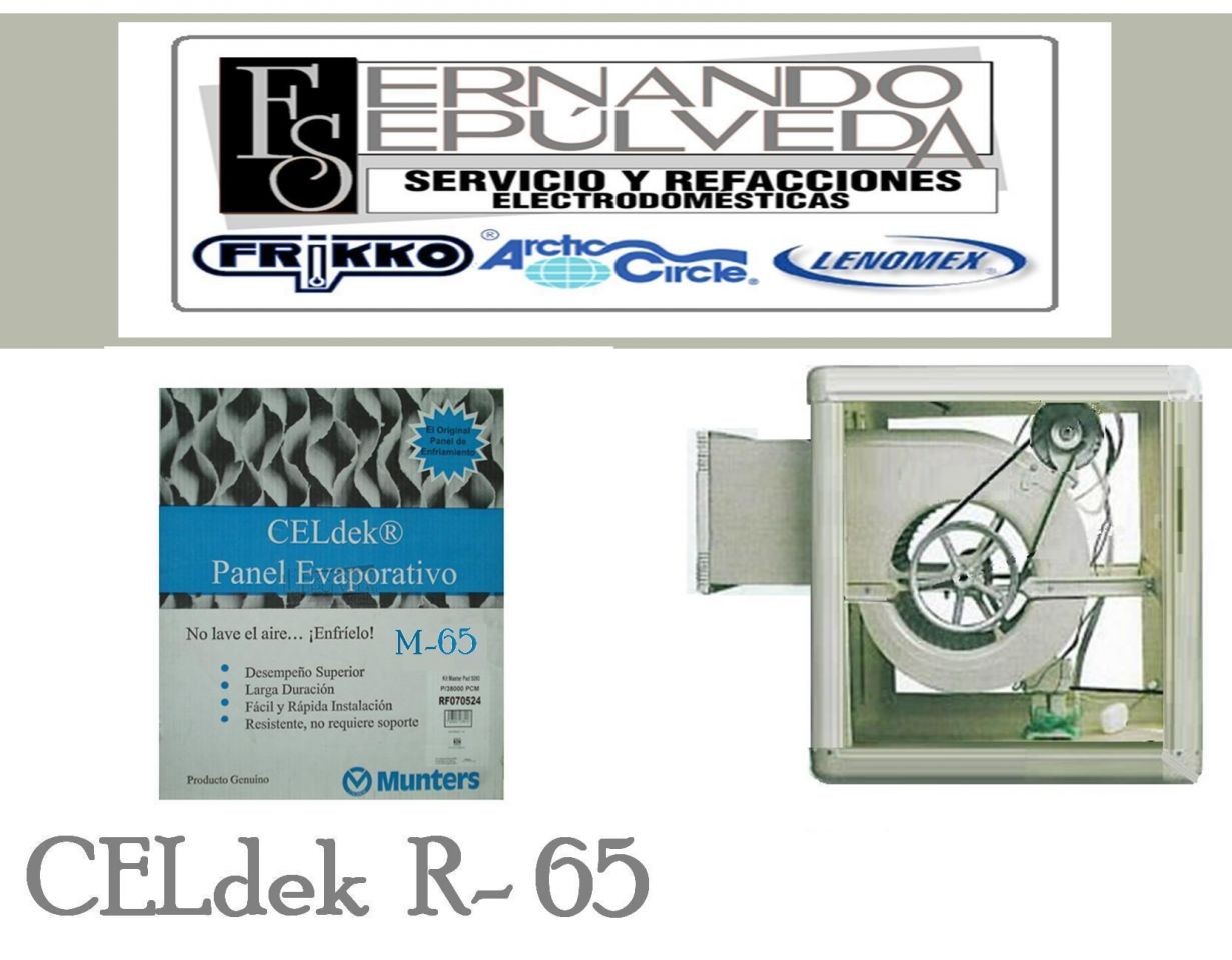 Celdek M65 o R65 para Aire Evaporativo o Enfriador de Aire