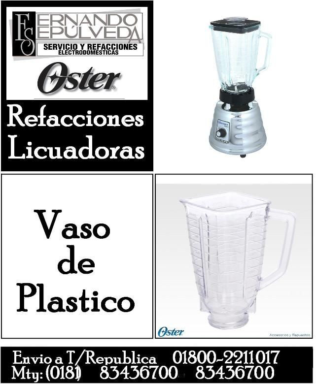 Vaso de Plástico Licuadora Oster