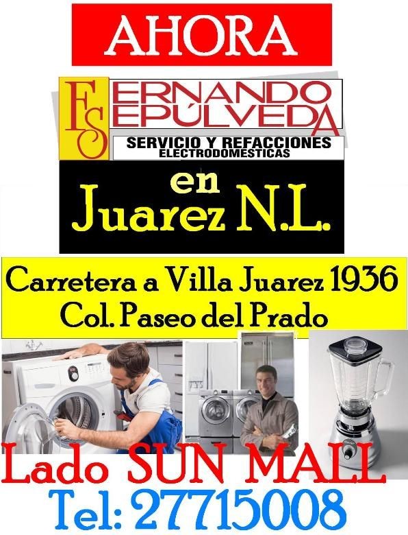 REFACCIONES DE LAVADORAS EN JUAREZ N.L