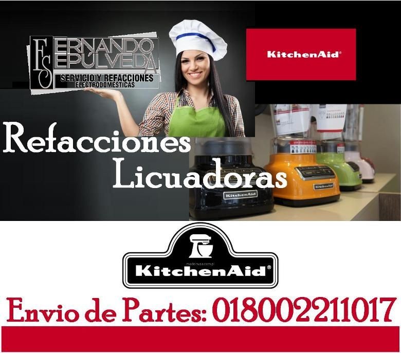 Refacciones para Licuadoras KitchenAid