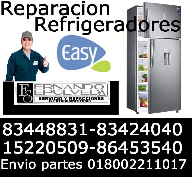 Reparacion y Servicio Tecnico en Refrigeradores Easy en Monterrey y Area Metropolitana