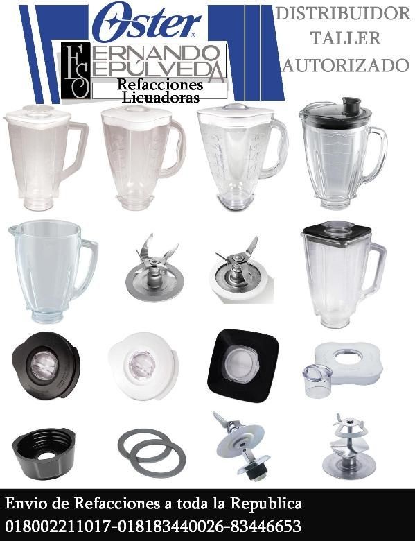 REFACCIONES DE LICUADORA OSTER