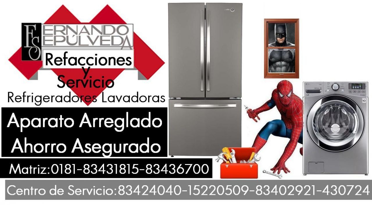 SERVICIO Y REFACCIONES DE REFRIGERADORES