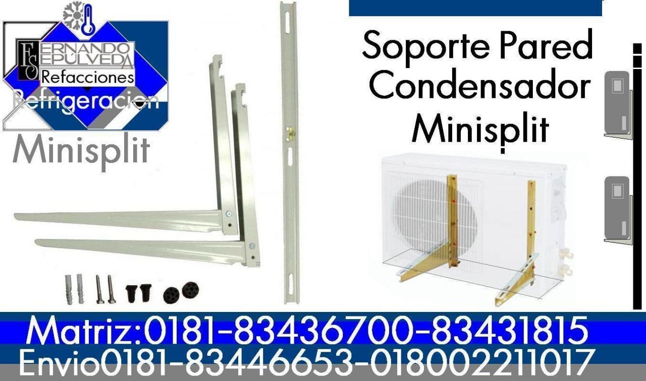 SOPORTE DE PARED PARA MINISPLIT
