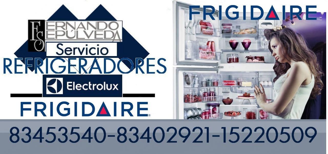 SERVICIO DE LAVADORAS Y REFRIGERADORES FRIGIDAIRE.