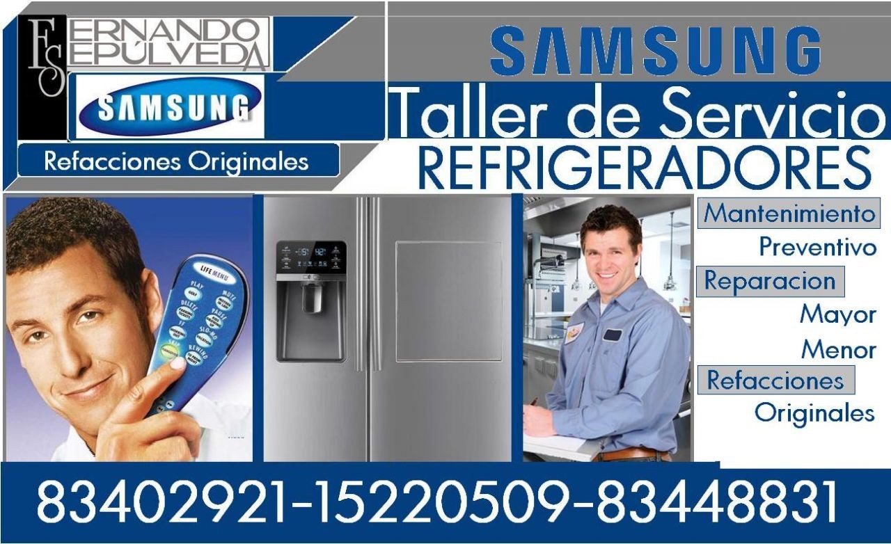 Reparación de Refrigeradores Marca SAMSUNG