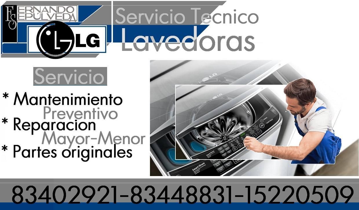 Servicio Técnico  de Lavadoras  LG