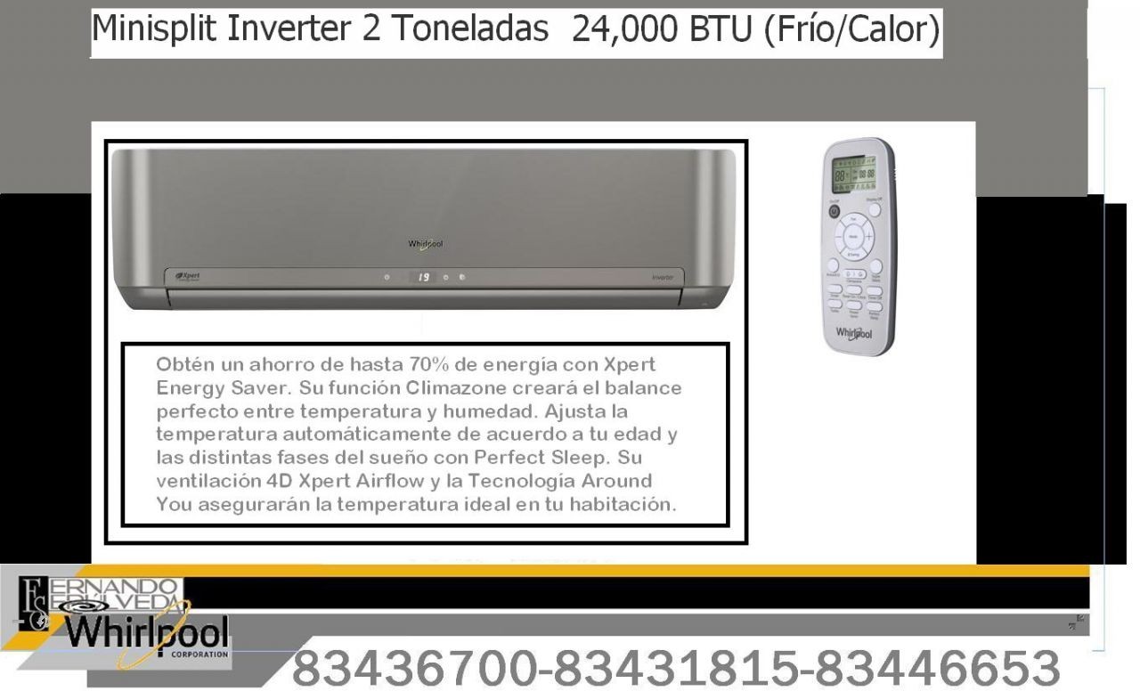 Minisplit Xpert Energy Saver Inverter 2 Toneladas