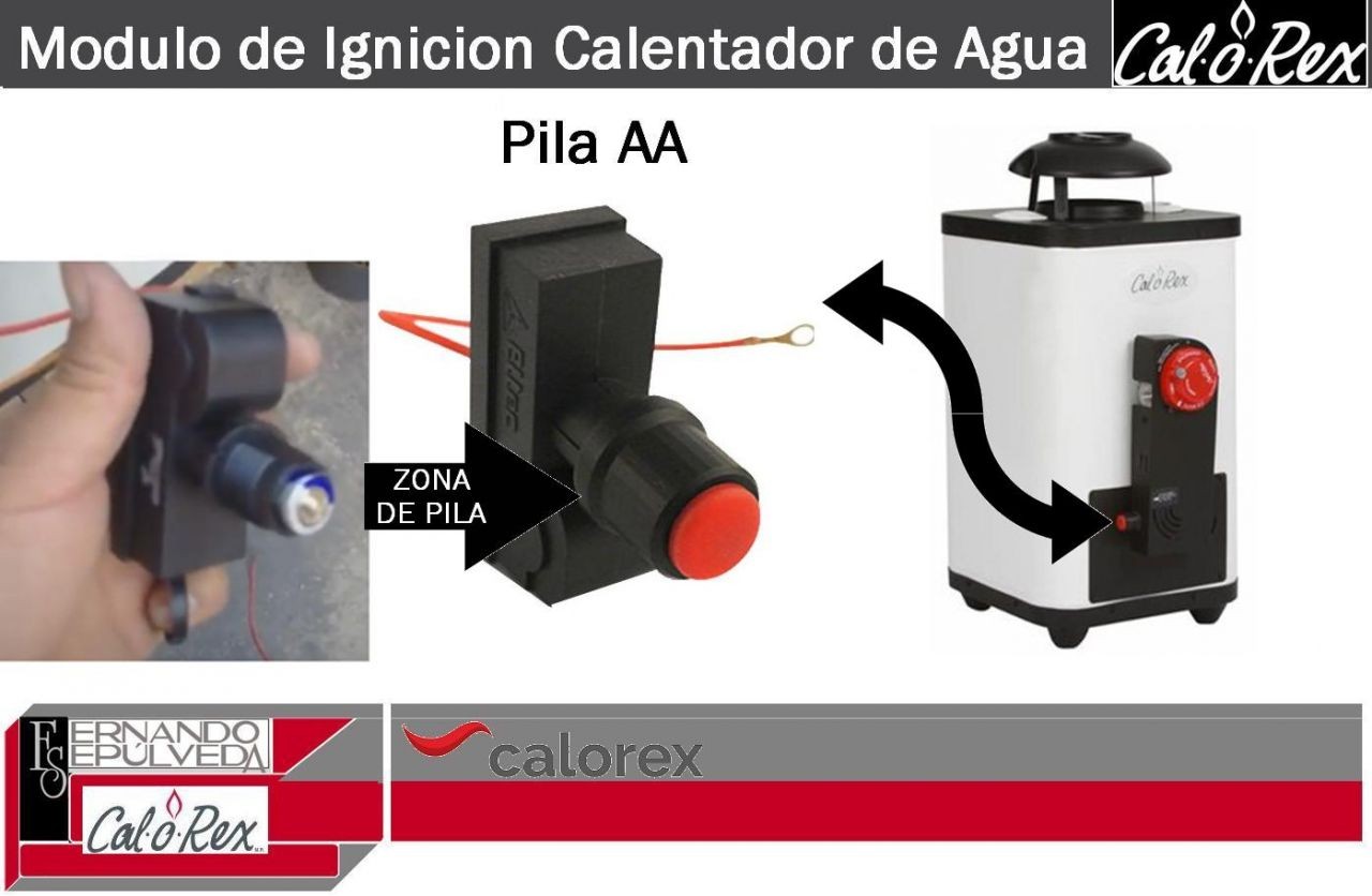 MODULO DE IGNICIÓN DEL BOILER DE GAS CALENTADOR CALOREX