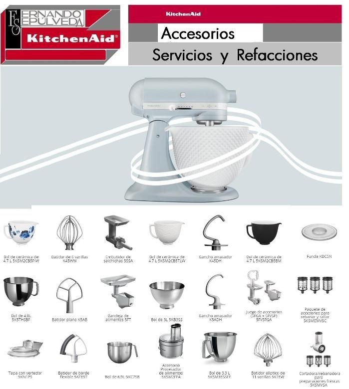 Accesorios para Batidora KitchenAid