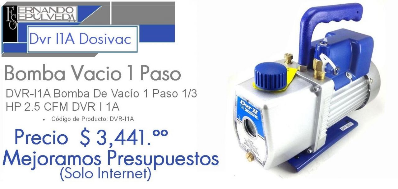 BOMBA DE VACIO CON CAPACIDAD DE 71 LITROS POR MINUTO