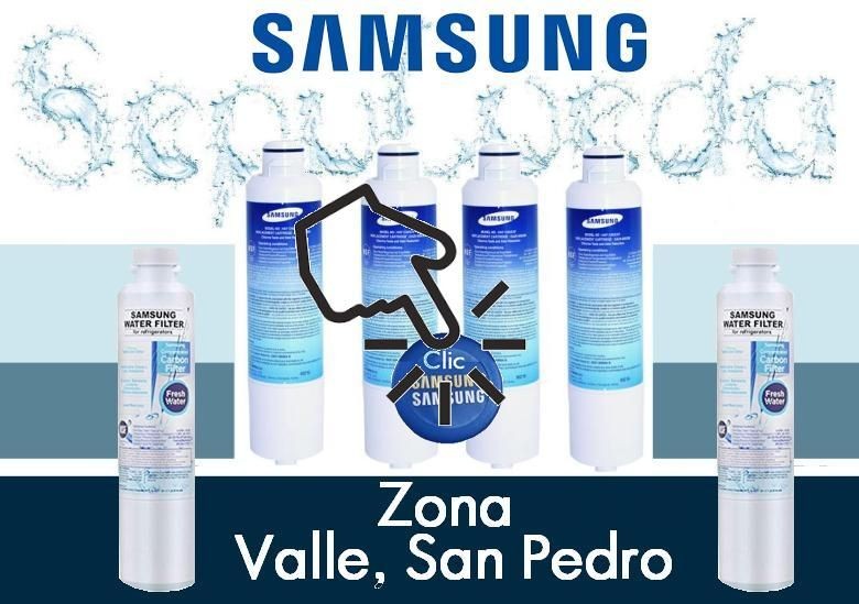 FILTROS DE AGUA  PARA REFRIGERADOR SAMSUNG  ZONA VALLE SAN PEDRO