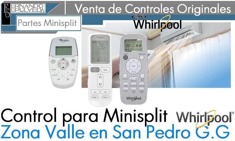 Controles Originales de Minisplit Whirlpool