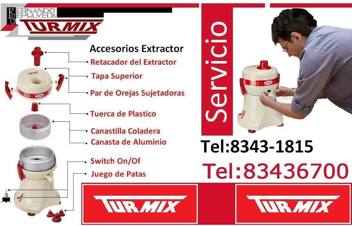 Servicio Técnico Extractor Turmix