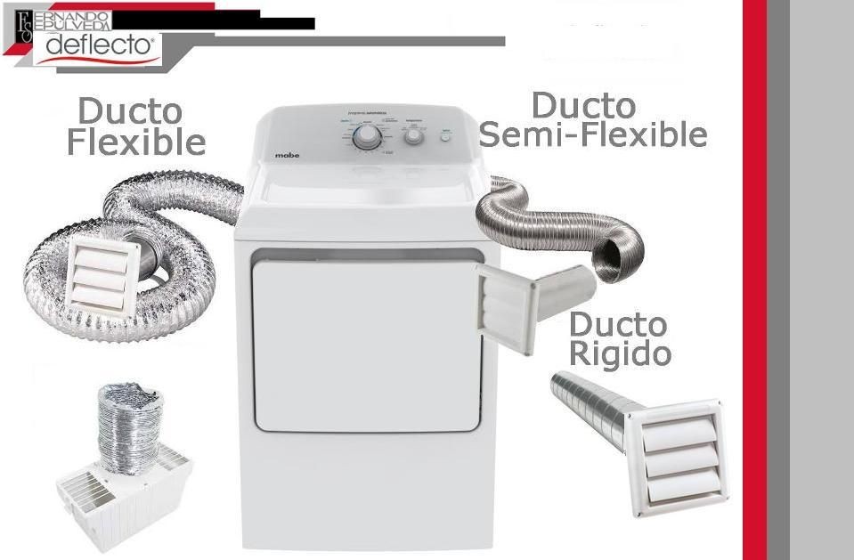 Ductos de secadoras de toda marca.